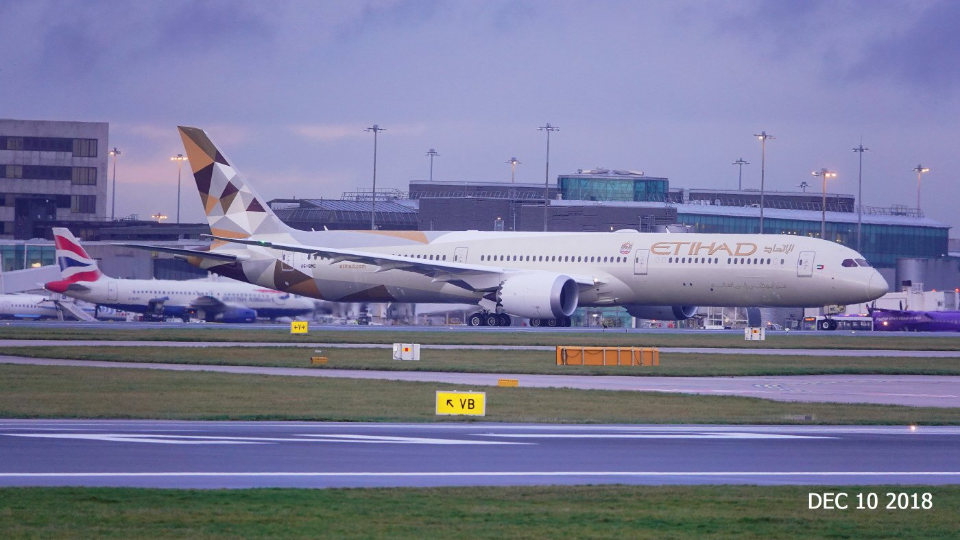 Etihad Airways Fleet Boeing 78710 Dreamliner Details and Pictures