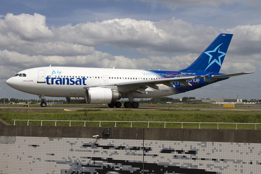 C GTSY Airbus 310 304 Air Transat Aircraft Fleet at Amsterdam Schiphol Airport