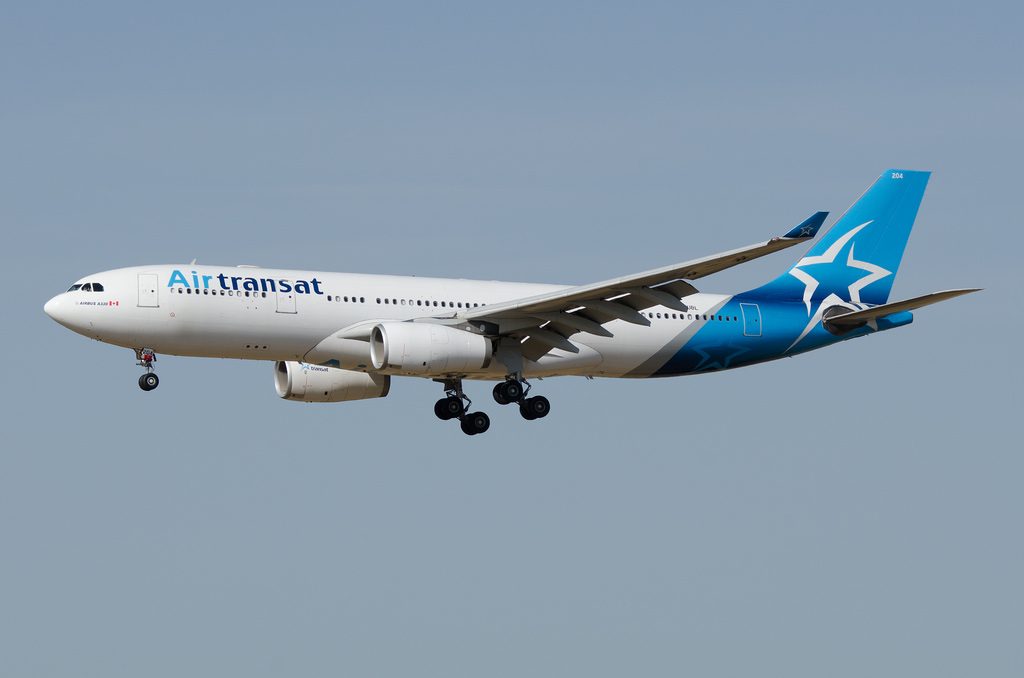 C GUBL Airbus A330 243 Air Transat New Livery