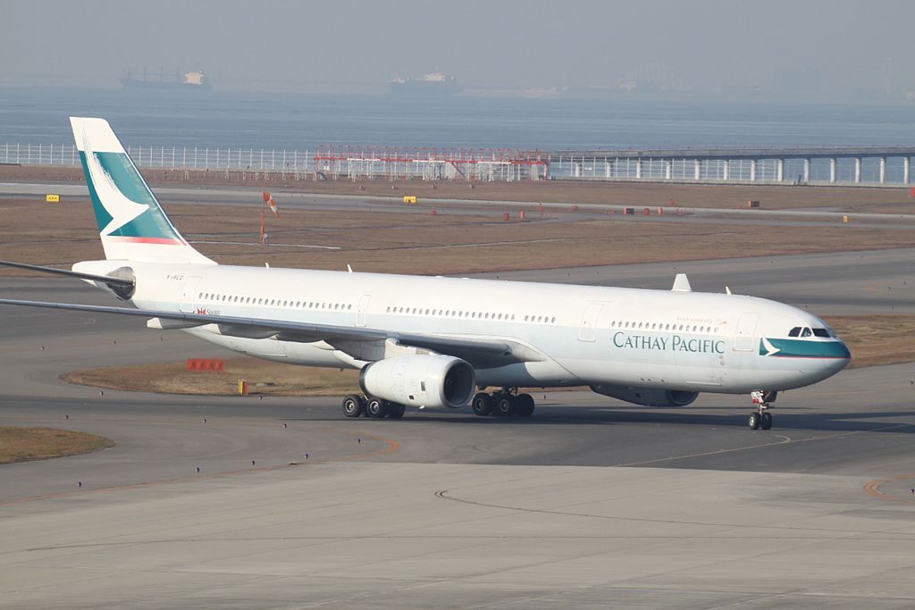 Cathay Pacific Aircraft Fleet B HLD Airbus A330 300 at Nagoya Chūbu Centrair International Airport