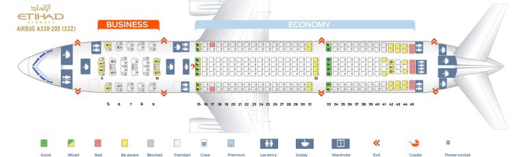 Etihad Airways Fleet Airbus A330-200 Details and Pictures