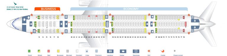 Cathay Pacific Fleet Boeing 777-300/ER Details and Pictures