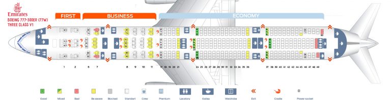 Emirates Fleet Boeing 777-300ER Details and Pictures