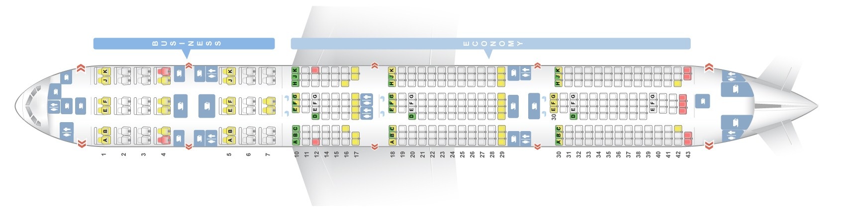 Qatar Airways Fleet Boeing 777-300ER Details and Pictures