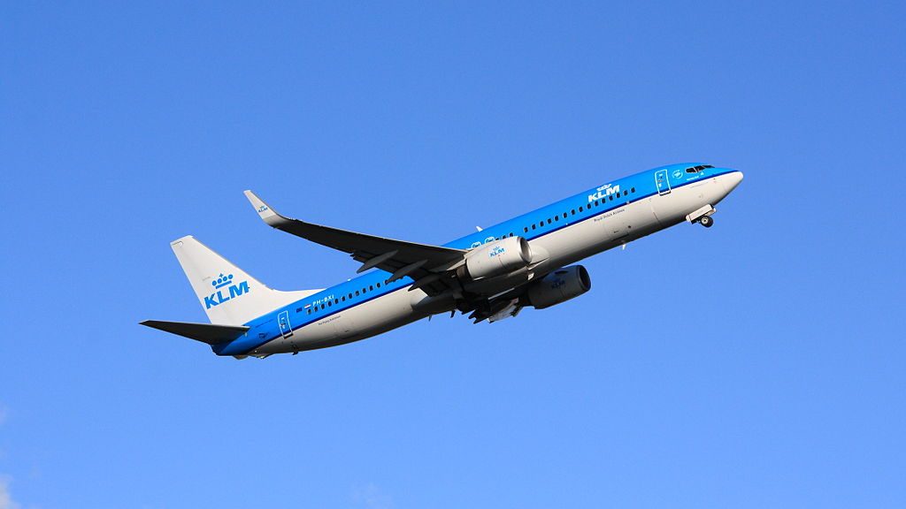 PH BXI Boeing 737 800 of KLM Zilvermeeuw Herring Gull at Helsinki Vantaa Airport