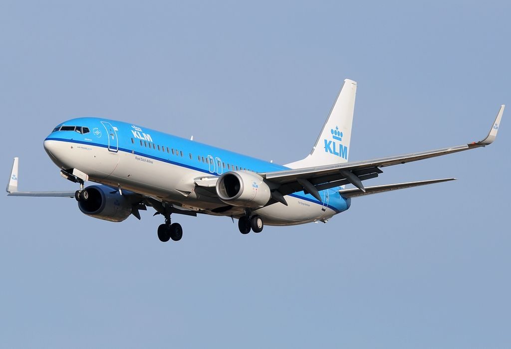 PH BXU Boeing 737 8BK KLM Royal Dutch Airlines Albatross at Málaga Airport