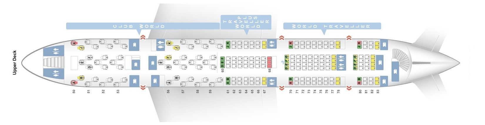 Technical Specification Chart Of Airbus A380