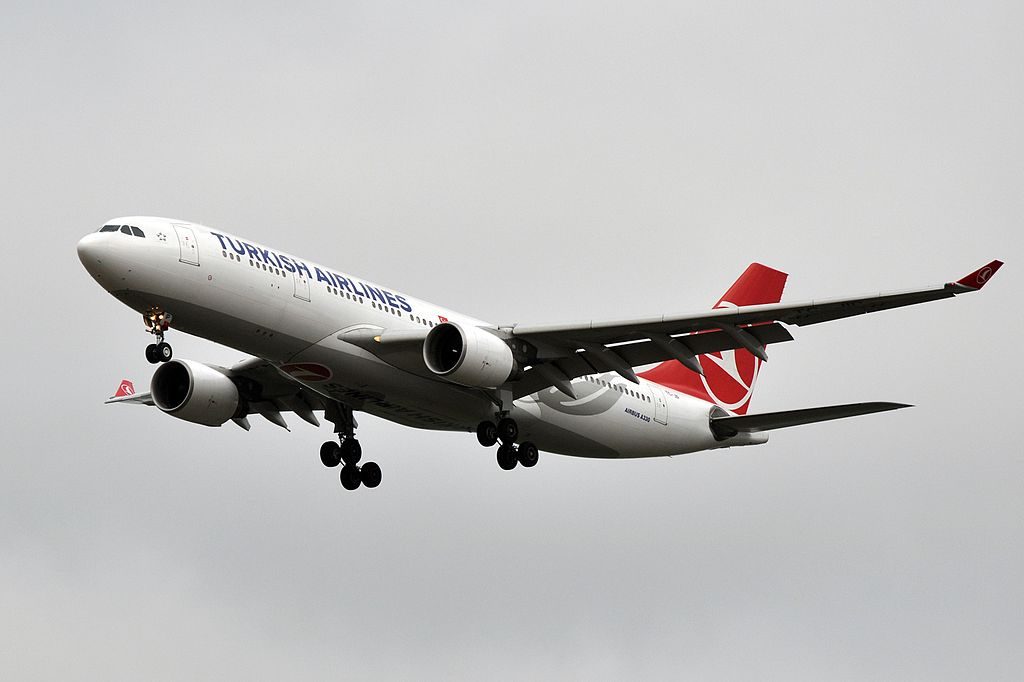 TC JIP Airbus A330 200 Lale Tulip of Turkish Airlines at Paris Charles de Gaulle Airport