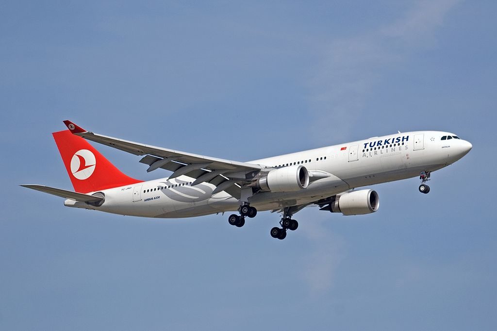 TC JND Turkish Airlines Airbus A330 203 Antalya at Amsterdam schiphol EHAM