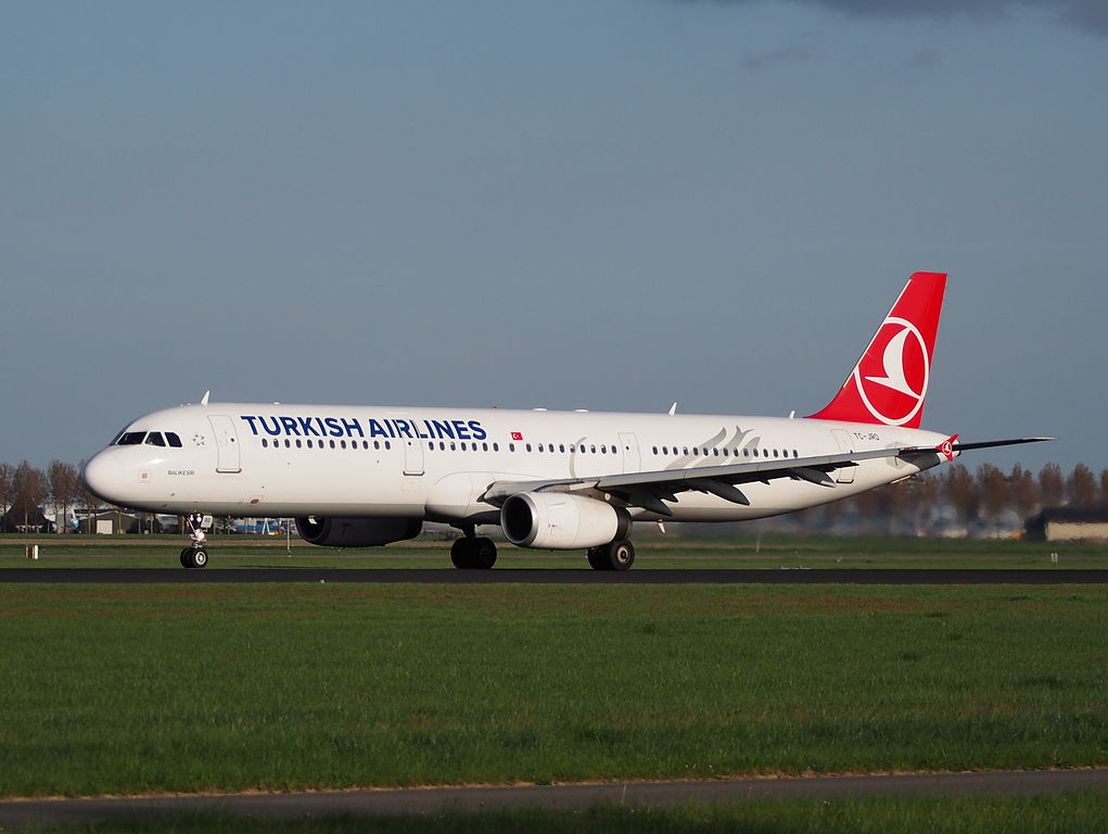TC JRD Turkish Airlines Airbus A321 231 Balıkesir takeoff from Polderbaan Schiphol AMS EHAM
