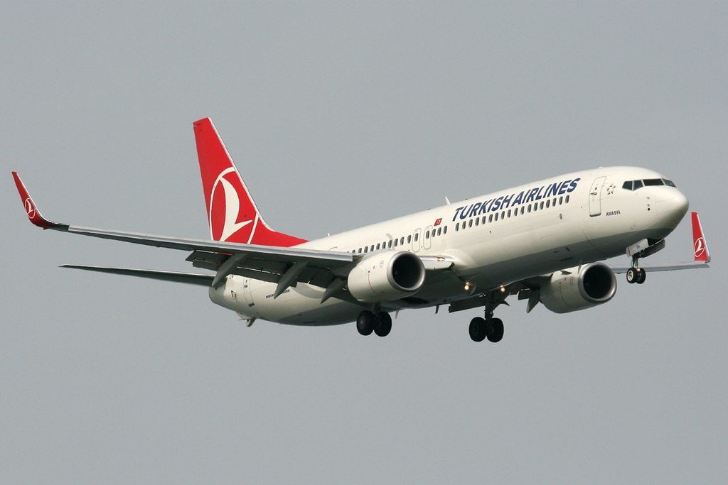 TC JYA Boeing 737 9F2ER Selçuk Turkish Airlines at Istanbul Atatürk Airport