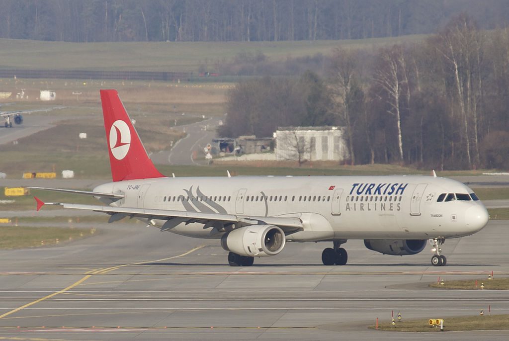 Turkish Airlines Airbus A321 231 TC JRE Beypazari at Zurich International Airport ZRH