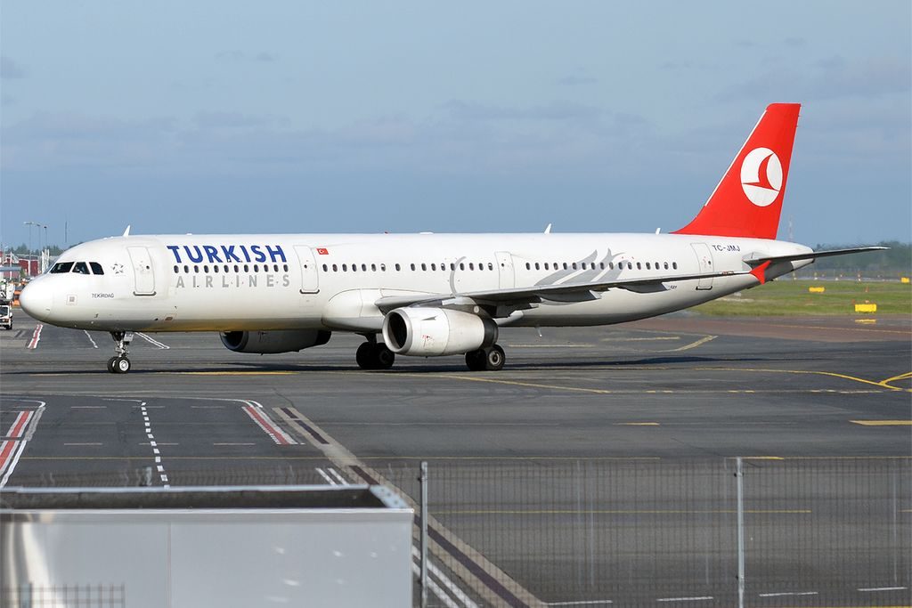 Turkish Airlines TC JMJ Airbus A321 231 Tekirdağ at Tallinn Airport