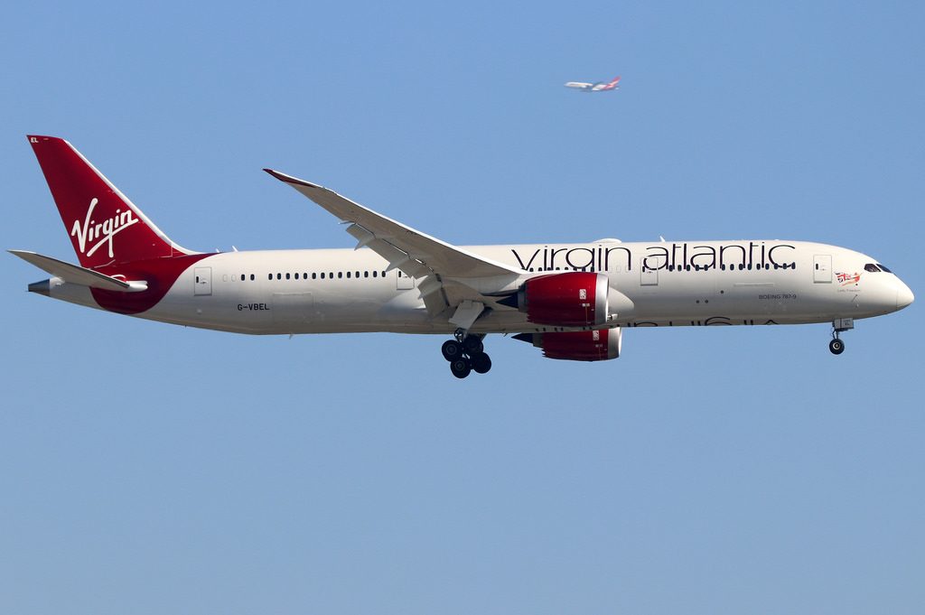 G VBEL Boeing 787 9 Dreamliner Virgin Atlantic Airways Lady Freedom at London Heathrow Airport