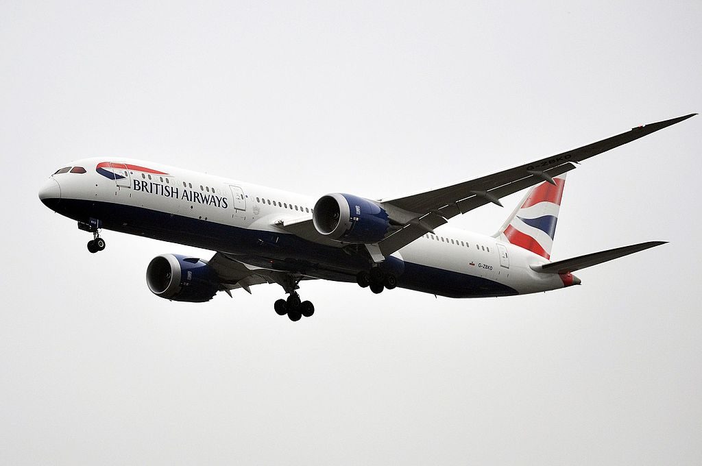 G ZBKD Boeing 787 9 Dreamliner of British Airways at London Heathrow Airport
