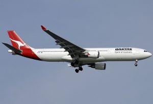 Qantas Airbus A330 300 VH QPI Cairns at Singapore Changi Airport