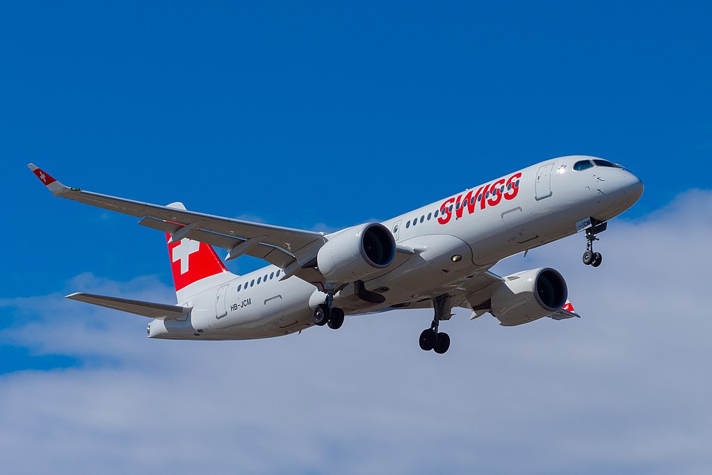 SWISS Fleet Bombardier CS300 Details and Pictures