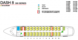 QantasLink Fleet Bombardier Dash 8-200/-300/-Q400 Details and Pictures