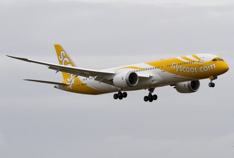 Scoot Airlines Fleet Boeing 7879 Dreamliner Details and Pictures