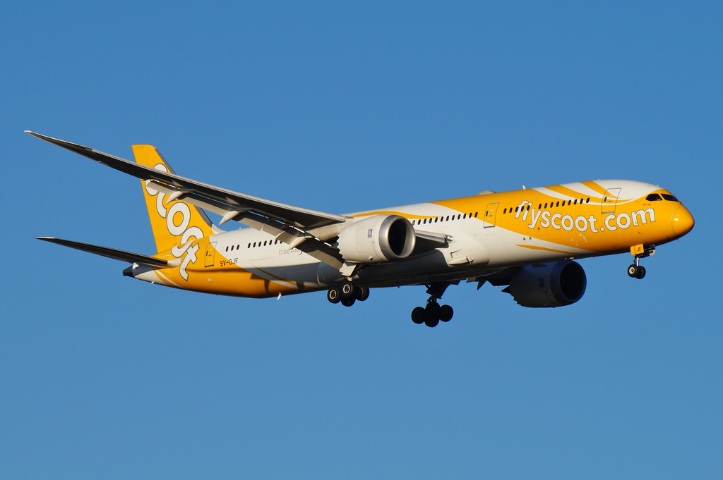 Scoot Airlines Fleet Boeing 787-9 Dreamliner Details and Pictures