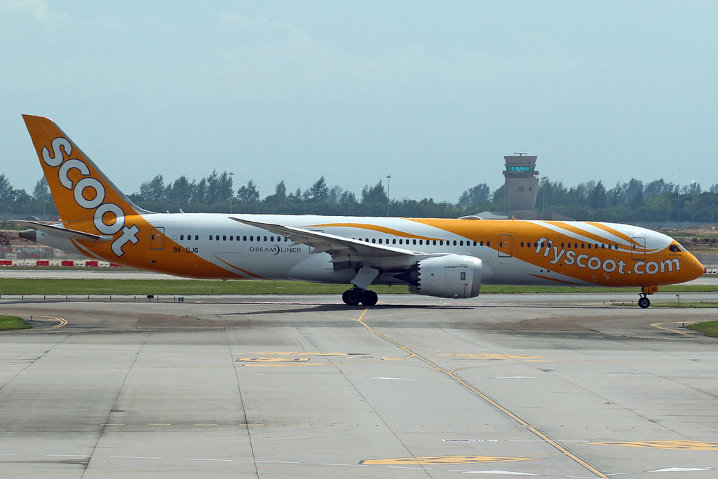 Scoot Airlines Fleet Boeing 7879 Dreamliner Details and Pictures