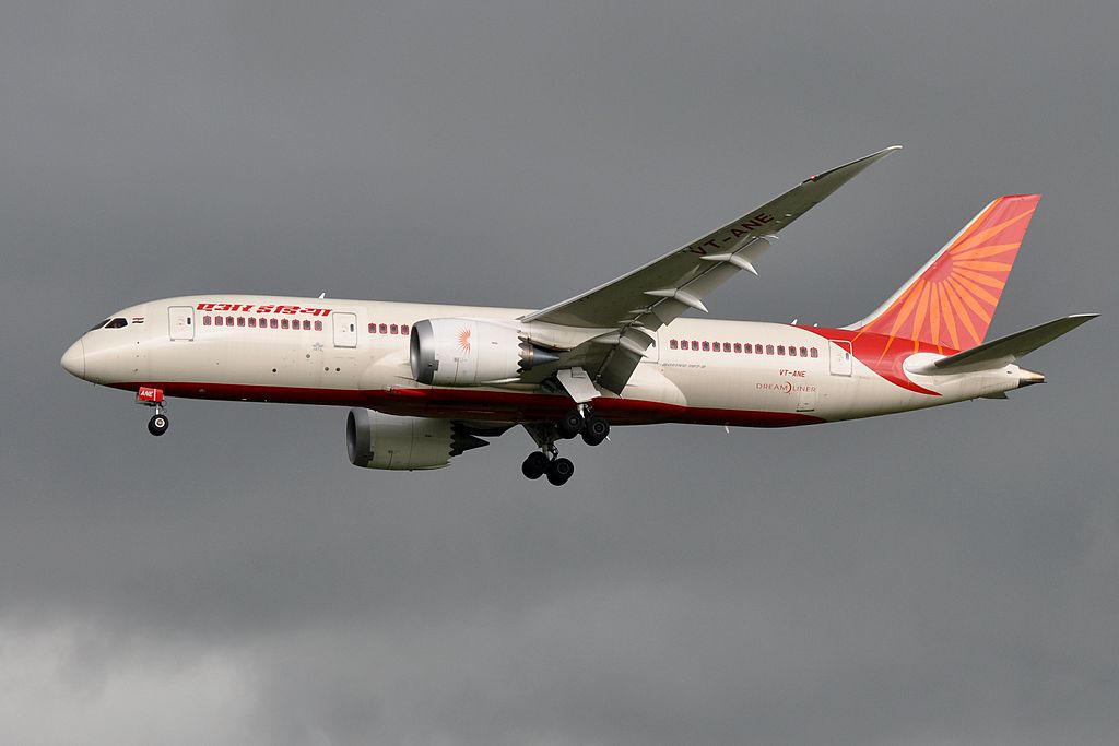 Air India Fleet Boeing 787 8 Dreamliner Details And Pictures