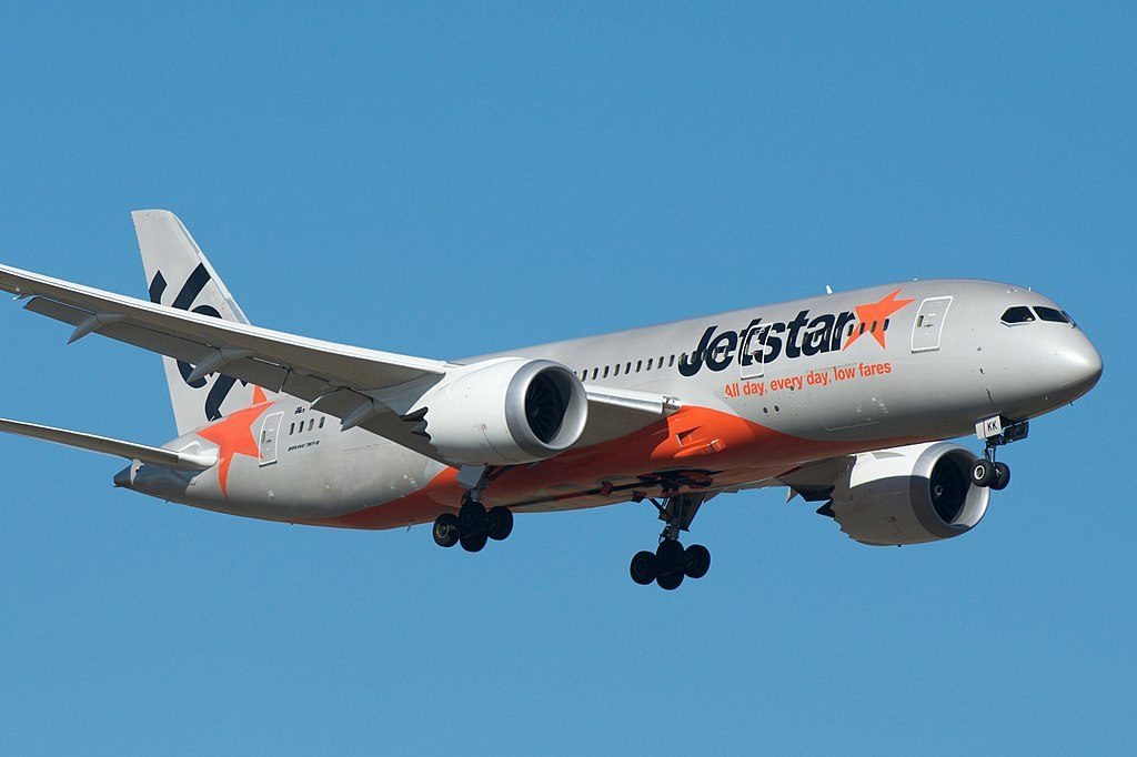 Jetstar Australia Boeing 787 8 Dreamliner VH VKK at Melbourne Airport