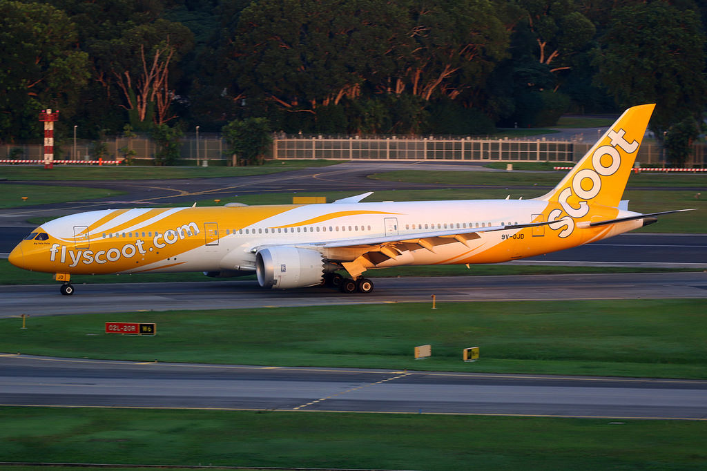 Scoot Airlines Fleet Boeing 787-9 Dreamliner Details and Pictures