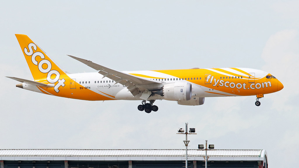 Scoot Airlines Fleet Boeing 7878 Dreamliner Details and Pictures