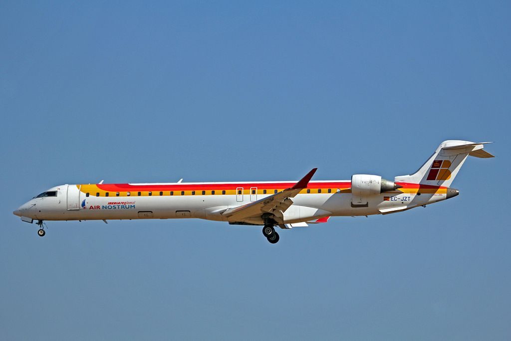 EC JZT Bombardier CRJ 900ER Iberia Regional Air Nostrum at Palma de Mallorca Airport