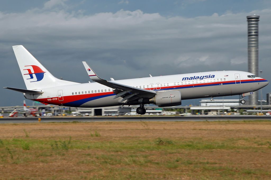 Malaysia Airlines 9M FFF Boeing 737 800 at Suvarnabhumi International Airport