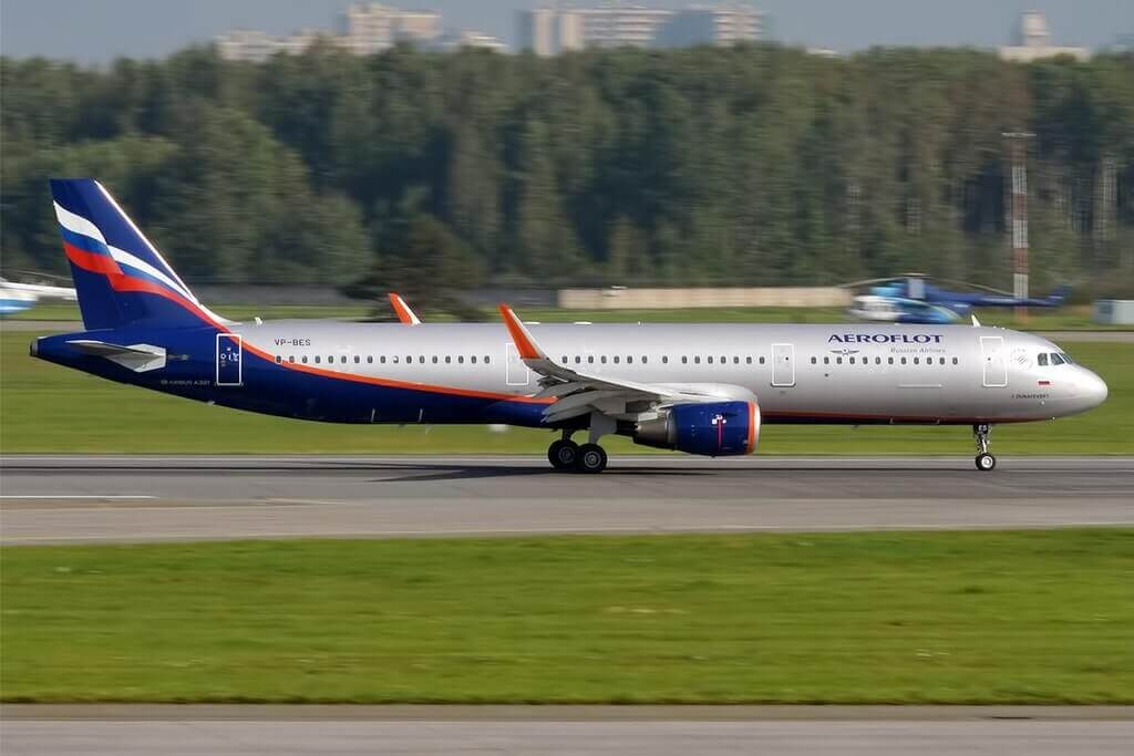 Aeroflot Airbus A321 211WL VP BES I. Dunayevsky И. Дунаевский at Pulkovo Airport