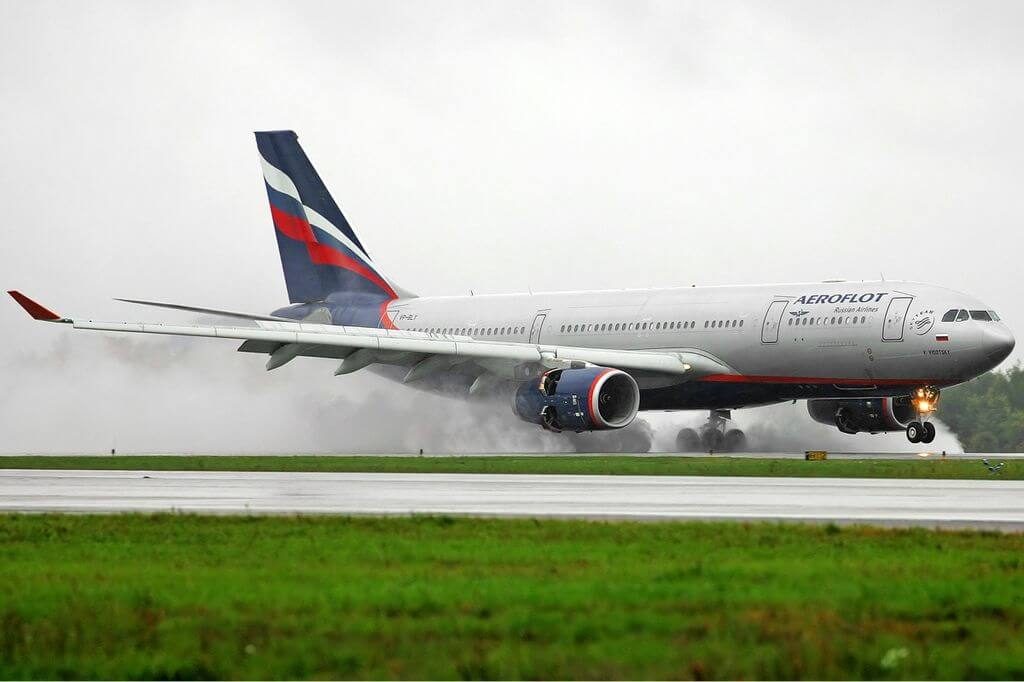 Aeroflot Airbus A330 243 VP BLY V. Visotsky В. Высоцкий at Sheremetyevo International Airport