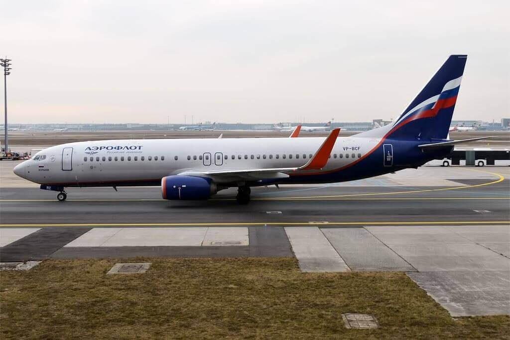 Aeroflot Boeing 737 8LJWL VP BCF I. Krylov И. Крылов at Frankfurt Airport