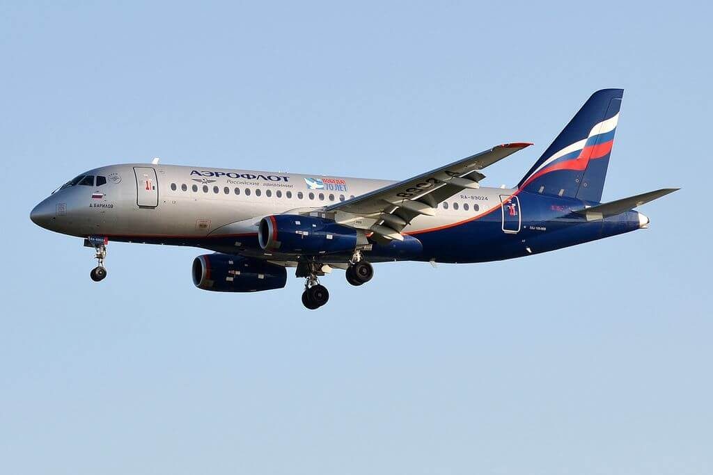 Aeroflot Fleet Sukhoi Superjet 100 Details and Pictures