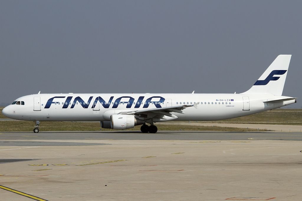 Airbus A321 211 Finnair OH LZA at Paris Charles de Gaulle Airport