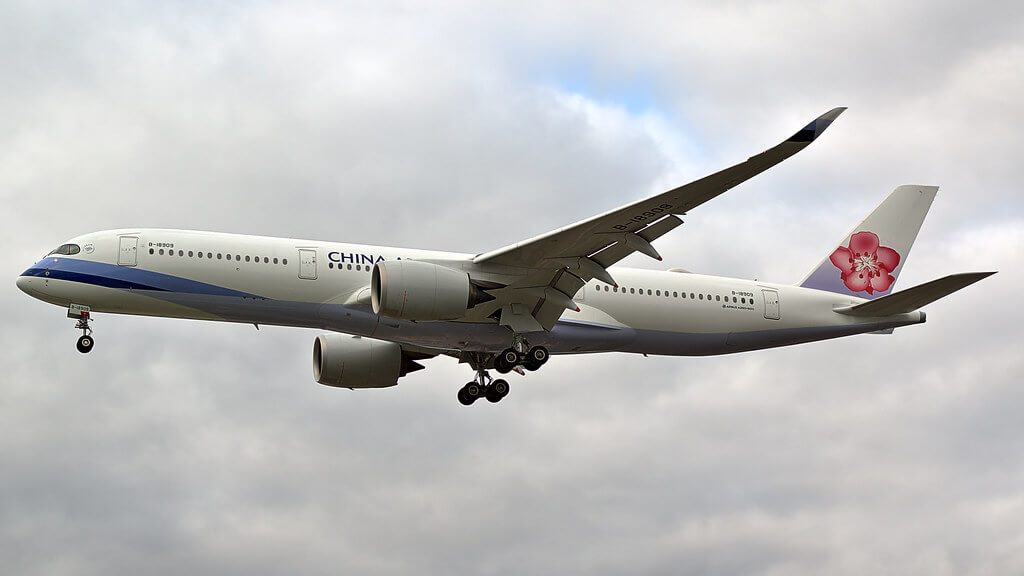 Airbus A350 941 B 18909 China Airlines