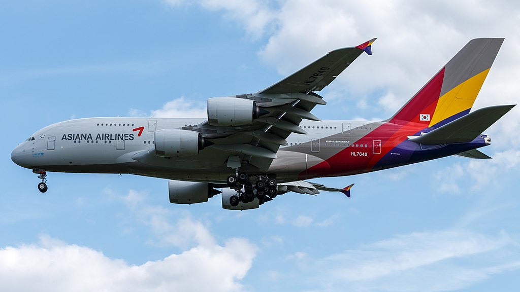 Asiana Airlines Fleet Airbus A380800 Details and Pictures
