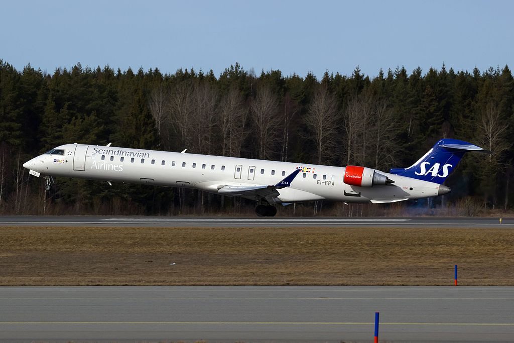 Bombardier CRJ 900ER CL 600 2D24 EI FPA Cityjet Onäm Viking SAS Scandinavian Airlines at Stockholm Arlanda Airport