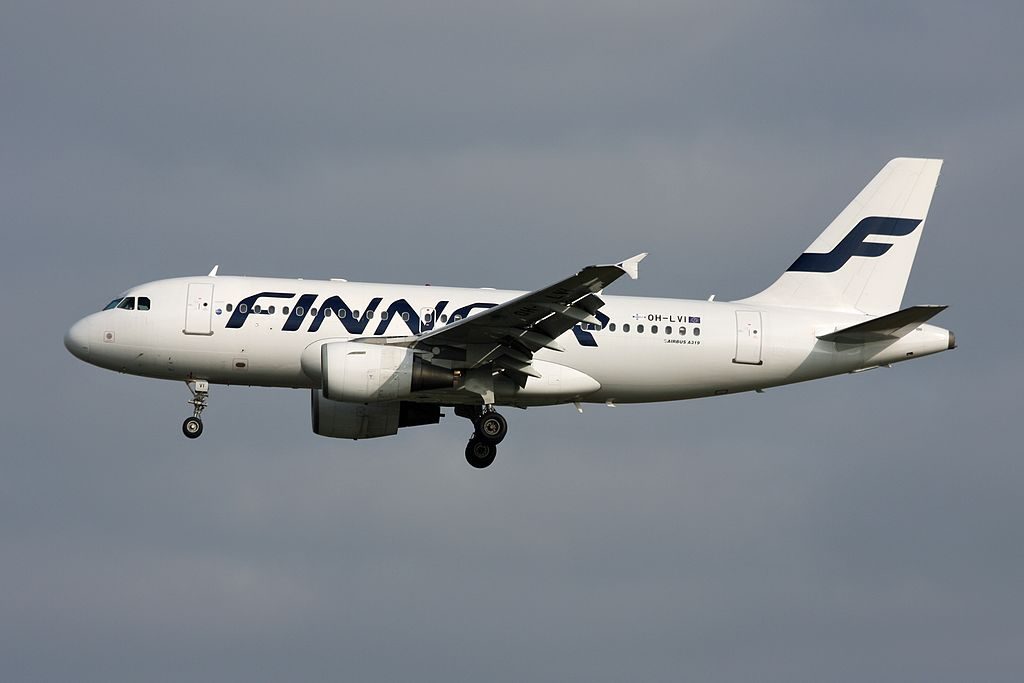 Finnair Airbus A319 112 OH LVI at Frankfurt Airport