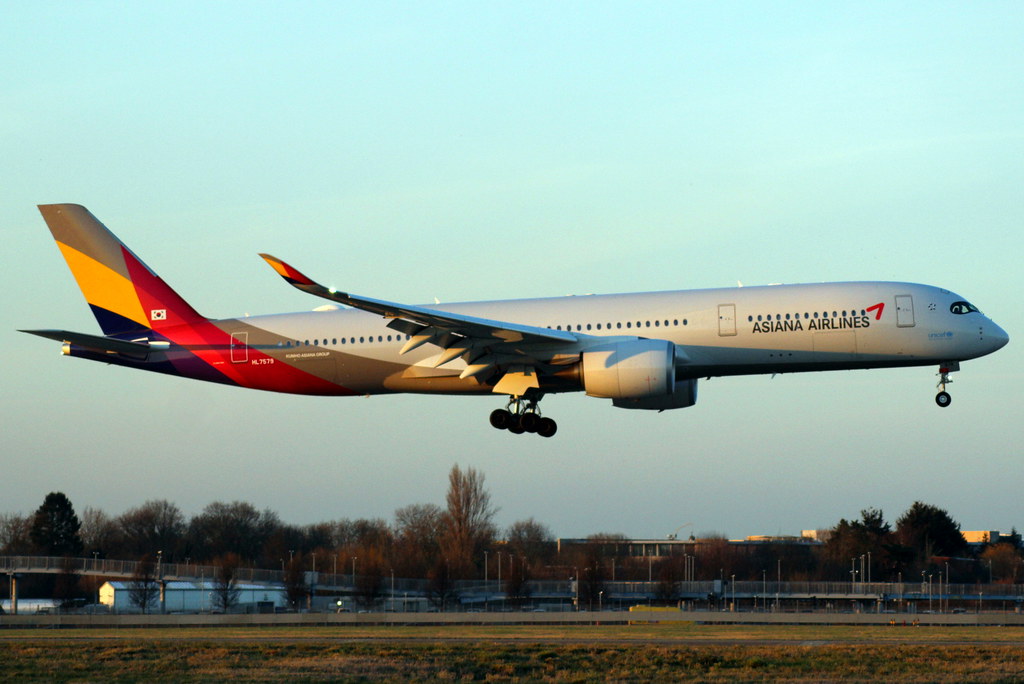 Asiana Airlines Fleet Airbus A350-900 Details And Pictures