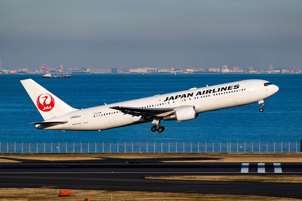 Japan Airlines JAL Boeing 767 346ER JA603J at Tokyo International Airport