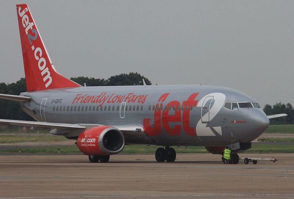 Jet2 Budapest G GDFG Boeing 737 36QWL at East Midlands Airport