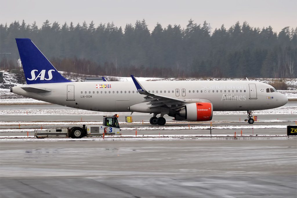 LN RGM Airbus A320 251N Silje Viking SAS Scandinavian Airlines at Stockholm Arlanda Airport
