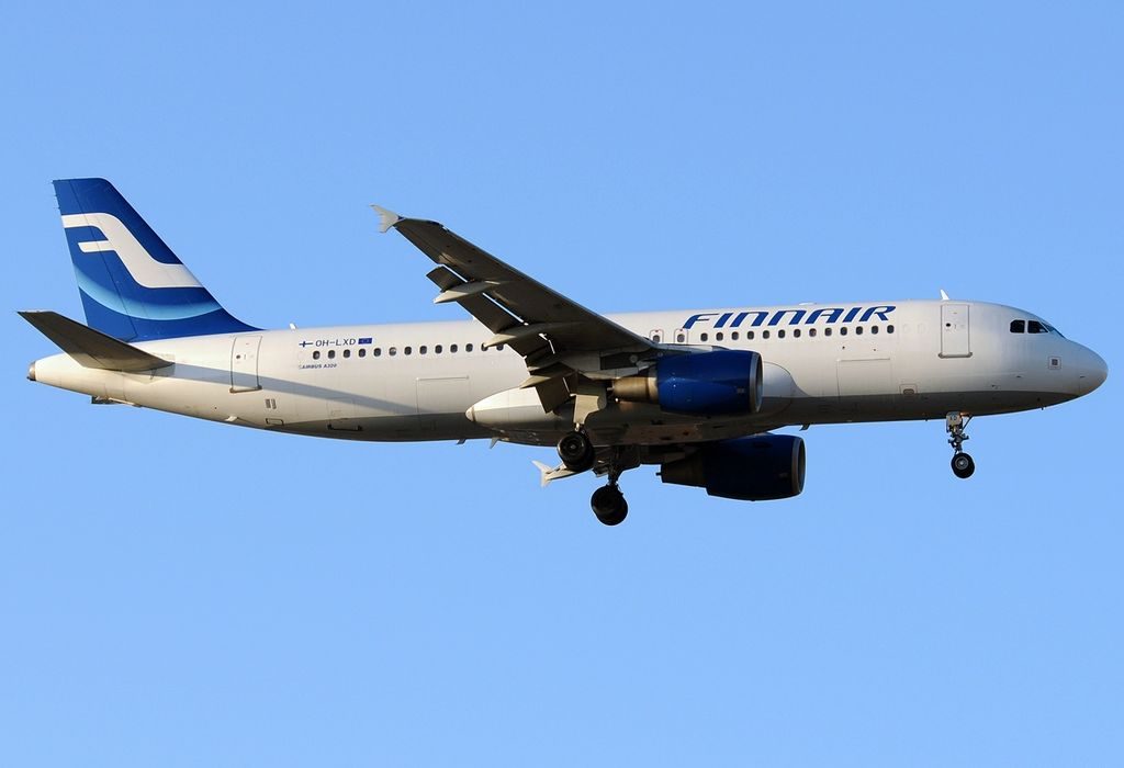 OH LXD Airbus A320 214 Finnair at Málaga Airport