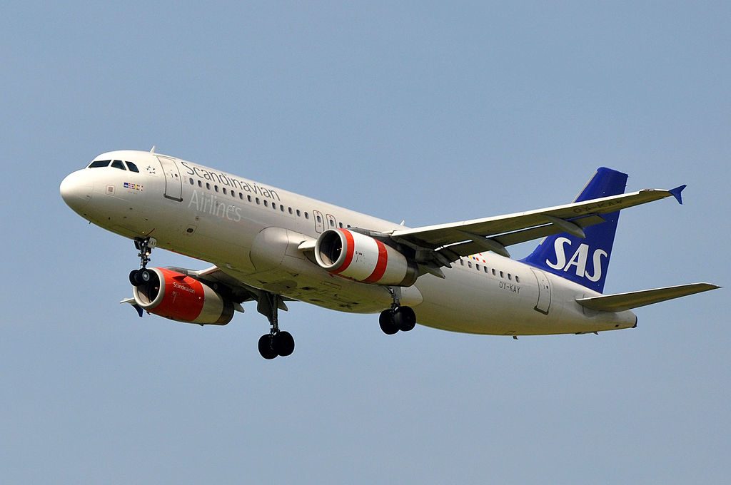 OY KAY Airbus A320 232 Runar Viking SAS Scandinavian Airlines at Paris Charles de Gaulle Airport