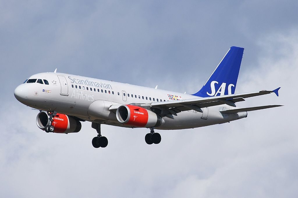 OY KBP Airbus A319 132 Scandinavian Airlines SAS Viger Viking at Sheremetyevo International Airport