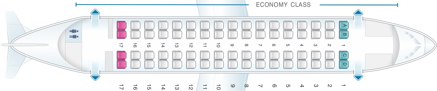 Схема самолета atr 72 utair