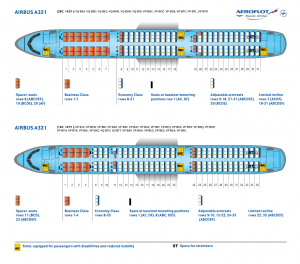 Aeroflot Fleet Airbus A321-200 Details and Pictures