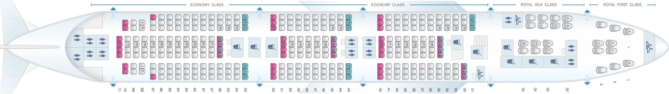 Thai Airways Fleet Boeing 747-400 Details And Pictures